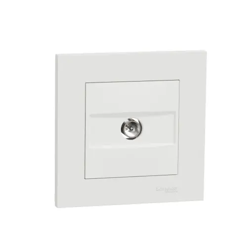 Commander Maintenant Prise tv complet Miluz, SCHNEIDER ELECTRIC, blanc – SCHNEIDER ELECTRIC