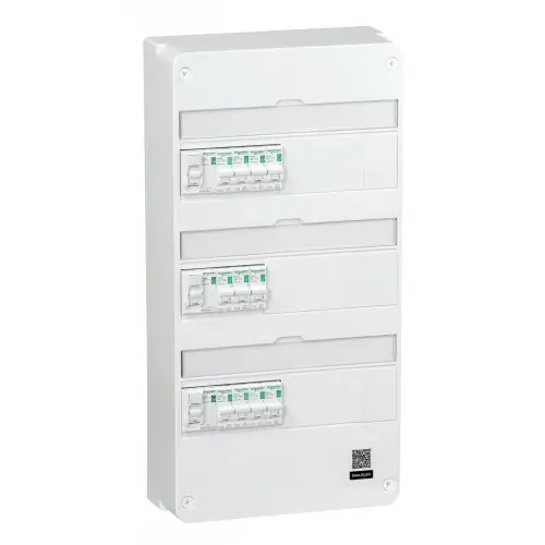 Tableau électrique pré-équipé et précâblé T3-T4 3 rangées Resi9 XP, SCHNEIDER EL – SCHNEIDER ELECTRIC Solde