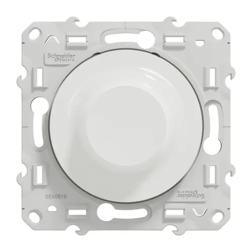 Variateur de lumière universel à assembler Odace, SCHNEIDER ELECTRIC, blanc - SCHNEIDER ELECTRIC Haute Qualité