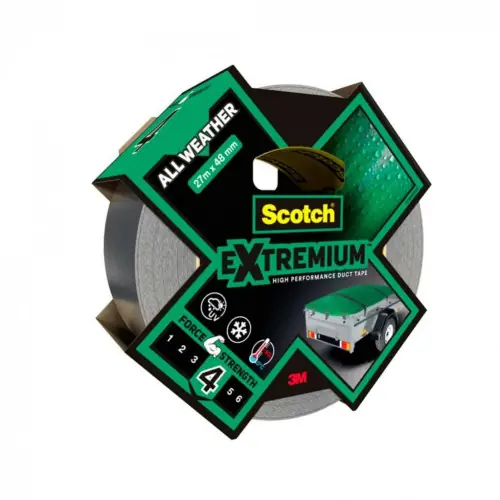 Acheter Direct Adhésif de réparation SCOTCH All weather extremium, une face L.27 m x l.48 mm gr – SCOTCH