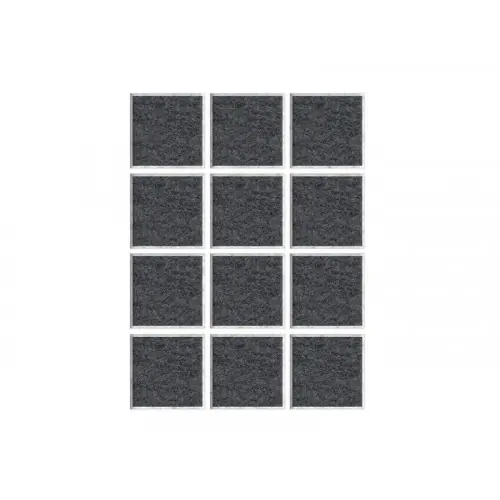 Lot de 12 patins feutre adésif à bord arrondi, SCOTCH, 24 x 22 mm, gris – SCOTCH Authentique