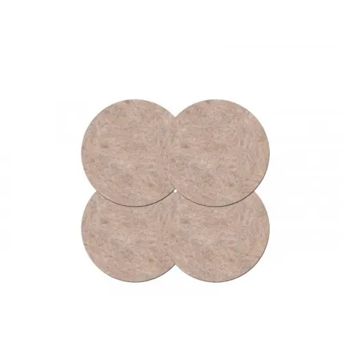 Commande En Gros Lot de 4 patins feutre en laine adhésif, SCOTCH, diam. 50 mm, beige – SCOTCH