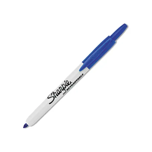 Réduction Marqueur à pointe rétractable bleu – SHARPIE