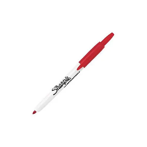Marqueur à pointe rétractable rouge – SHARPIE Bon Plan