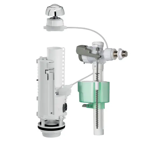 Chasse d‘eau complète à câble Optima à double poussoir SIAMP – Siamp Super Prix