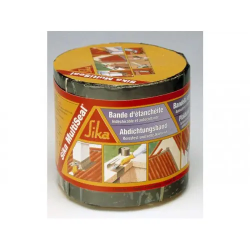 Bande Adhésive D‘Étanchéité Multiseal L.3 X L.0.1 M 1150 G/M² – SIKA Livraison Express