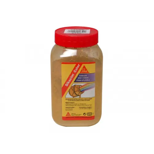 Réduction Colorant Pour Mortier Et Béton Sikacim jaune, 1.9 L – SIKA