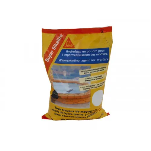 Nouveauté Hydrofuge Pour Mortier Sika Super Sikalite 1 L Blanc – SIKA