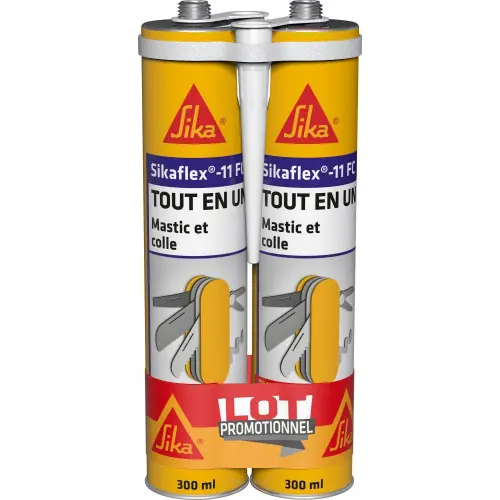 Lot de 2 mastics colle blanc 300 ml Sikaflex PRO 11 FC Purform SIKA – SIKA Nouvelle Collection