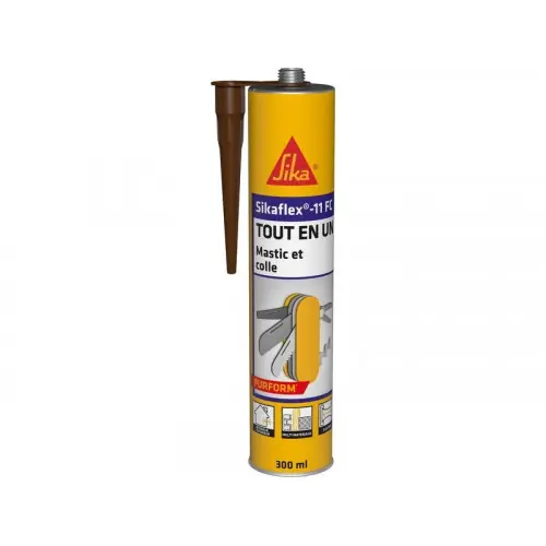 Mastic Colle Sika 11Fc Marron – 300ml – SIKA Super Prix