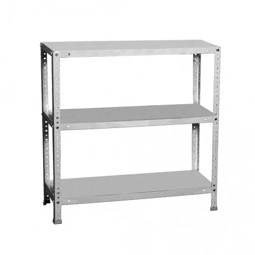 Étagère métallique avec vis – ADVANTAGE 3 galvanisé – 3 niveaux – 75 kg par étagère – 1000x900x300 mm – Simonrack Meilleur Choix
