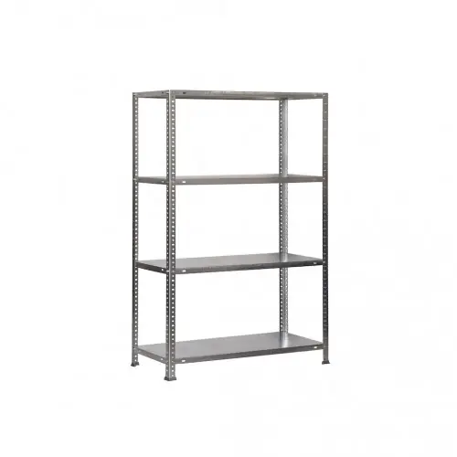 Étagère métallique avec vis – ADVANTAGE MINI 4 galvanisé – 4 niveaux – 75 kg par étagère – 1500x800x300 mm – Simonrack Réduction