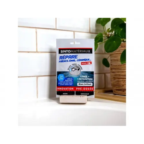 Colle de réparation époxy Sintomateriaux SINTO, 30g blanc – SINTO Satisfait Ou Remboursé