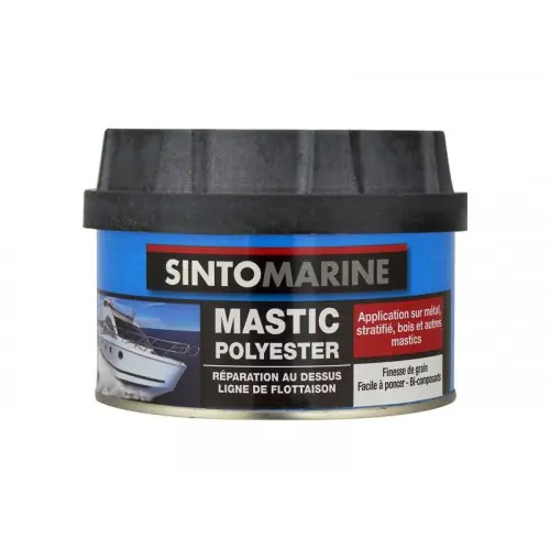 Mastic de réparation polyester SINTO Sintomarine 970 g transparent – SINTO Expédié Aujourd&rsquo;hui