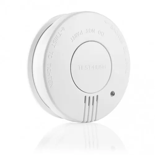 Détecteur de fumée optique 85 dB – batterie 5 ans et mode silence – SMARTWARES Quantité Limitée