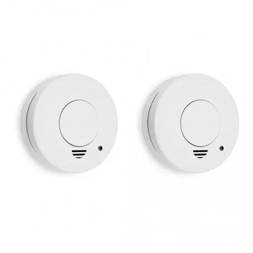 Détecteur de fumée optique 85 dB – capteur 10 ans et mode silence – SMARTWARES Solde