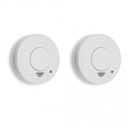 Offre Spéciale Détecteur de fumée Smartwares RM250/2 – Batterie incluse – Bouton de test – 85 dB – SMARTWARES