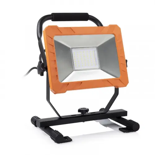 Projecteur de chantier LED Éclairage extérieur blanc naturel 50 W 4000lm – SMARTWARES Expédié Aujourd&rsquo;hui