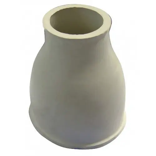 Cône WC double caoutchouc blanc 65×35 – SOMATHERM FOR YOU Super Prix