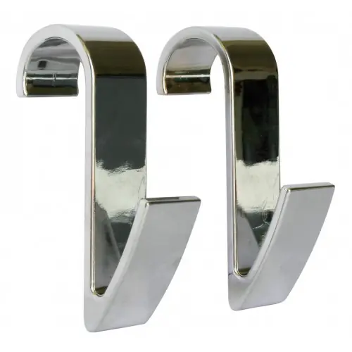 Lot de 2 patères chrome – SOMATHERM FOR YOU Populaire