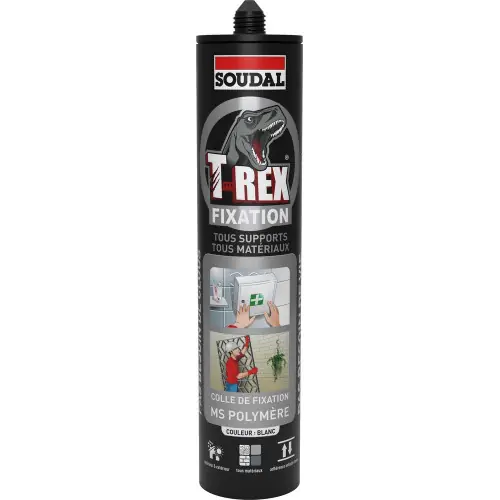 Colle fixation polymere universelle blanc, 485G – SOUDAL Offre Du Jour