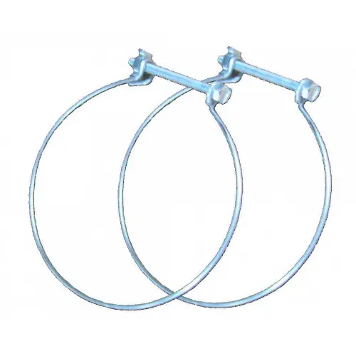 2 colliers de fixation acier S&P, Diam.125/125 mm Cf125 – S&P Seulement Aujourd&rsquo;hui