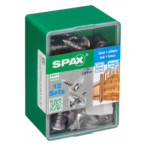 Lot de 12 vis inox tête fraisée bombée torx SPAX, Diam.7 mm x L.35 mm – SPAX Offre Du Jour