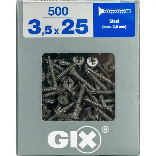 Lot De 500 Vis Acier Tête Fraisée Torx Spax, Diam.3.5 Mm X L.25 Mm – SPAX Seulement Aujourd&rsquo;hui