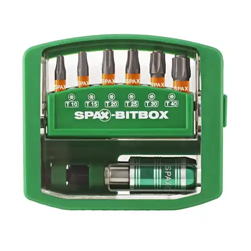 PORTE EMBOUT + 6 EMBOUTS - SPAX Vente Directe