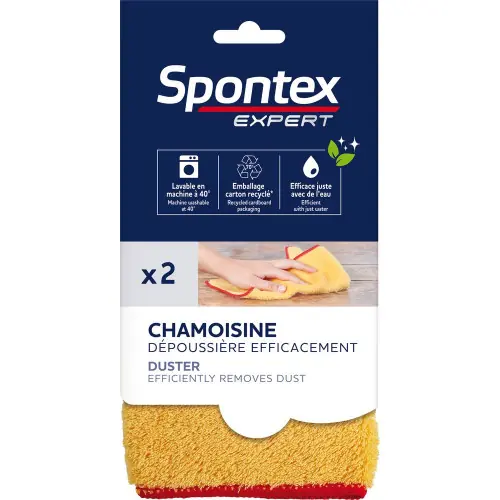 MICROFIBRE CHAMOISINE SPONTEX – SPONTEX EXPERT Promotion Saisonnière