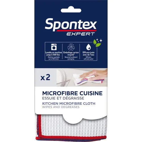 Livraison Express MICROFIBRE CUISINE SPONTEX – SPONTEX EXPERT