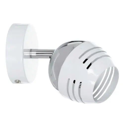 Applique Chrome/Blanc Hypnos, Inclue 1xG9 28W , IP20, 230V AC, Classe I – Spot-Light Achat Immédiat