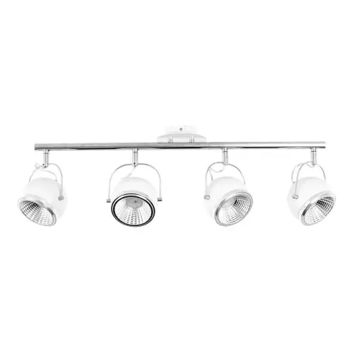 Plafonnier Blanc Ball, Led inclue 4xGU10 5,5W , IP20, 230V AC, Classe I – Spot-Light Vente Flash