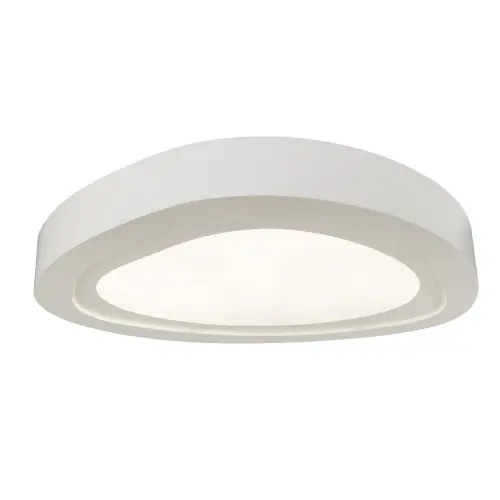 Plafonnier Blanc Cloud, LED intégrée 66W, 5280 lm, 3000K, IP20, 230V, Classe I – Spot-Light Populaire
