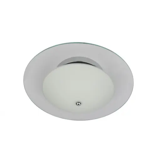 Plafonnier Chrome/Blanc Minnesota indirect, Led Inclue 1x 22W , IP20, 230V AC, Classe I – Spot-Light Marque