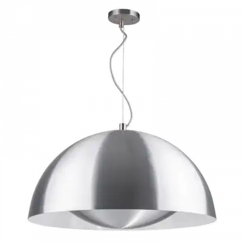Réduction Suspension Alu Brossé Ray Ø 66 cm, LED intégrée 28W, IP20, 230V, Classe I – Spot-Light