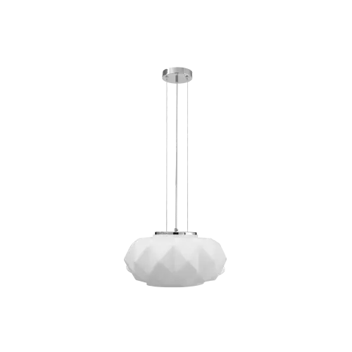Super Prix Suspension Blanc/Chrome Terra, 1xE27 Max 60W , IP20, 230V AC, Classe I – Spot-Light