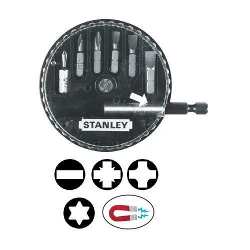 Affaire À Saisir Embouts vissage jeu 7 pièces – STANLEY