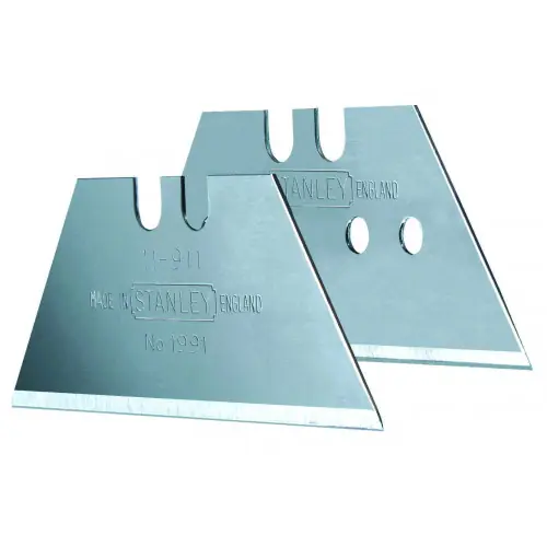 Commande En Gros Lot de 5 lames trapèze courtes non perforées 50 mm – STANLEY