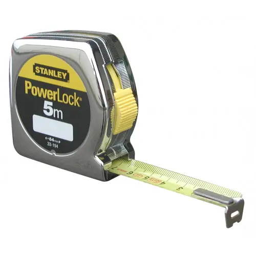 Mesure Powerlock ABS 5mx25mm - STANLEY Expédié Aujourd'hui
