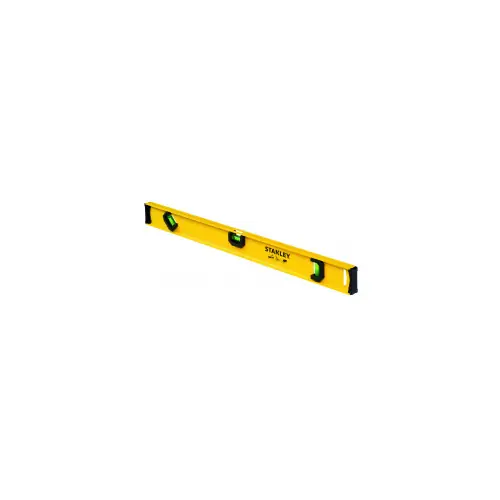 Niveaux profiles basic i-beam 600 mm 3 fioles - STANLEY Paiement Sécurisé