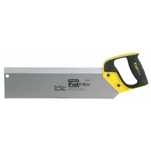 Scie à dos Fatmax double denture 350 mm – STANLEY Remise