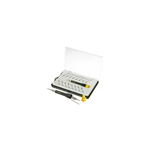 Satisfait Ou Remboursé Tournevis de precision 16 lames Coffret tournevis de précision + 16 lames - STANLEY
