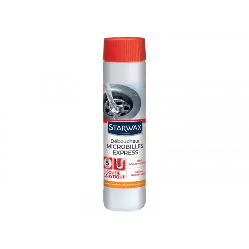 Déboucheur microbille soude STARWAX 0.5 Kg - Starwax Commander Maintenant
