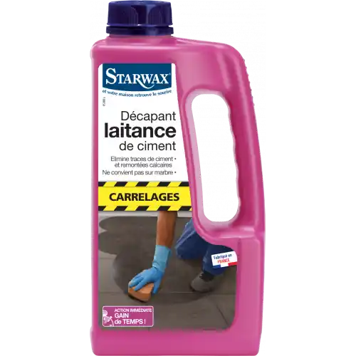 Certifié Décapant laitance de ciment laitance de ciment STARWAX 5024, 1 l - Starwax