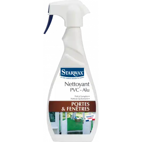 Nettoyant pvc portes et fenêtres STARWAX 0.5 l - Starwax Vente Directe