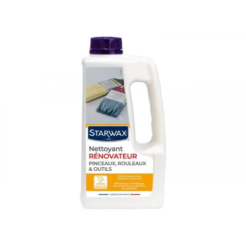 Nettoyant rénovateur pinceaux et outils Starwax 1 L - Starwax Pas Cher