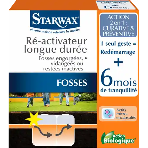 Traitement réactiveur biologique micro capsules 500 g STARWAX 0.5 kg – Starwax Marque
