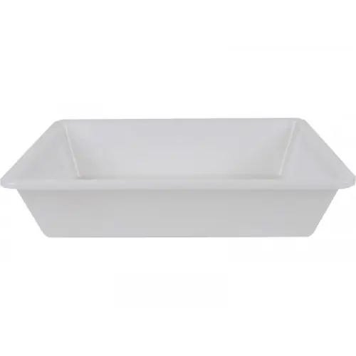 Bac alimentaire 10L polypropylène blanc 40x30xh10 cm – Stefanplast Solde