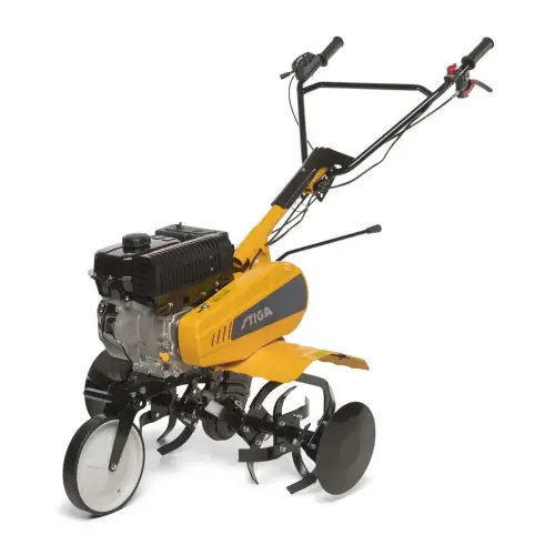 Motobineuse thermique - SRC 685 RG - 182 cm³ - largeur de travail 85 cm - profondeur 15 cm - 2 vitesses avant, 1 arrière - Stiga Petit Prix